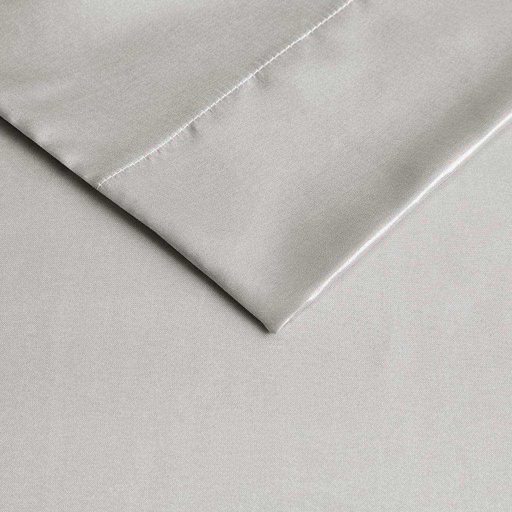 Olliix.com Pillowcases & Shams - Satin King Pillowcase Light Gray