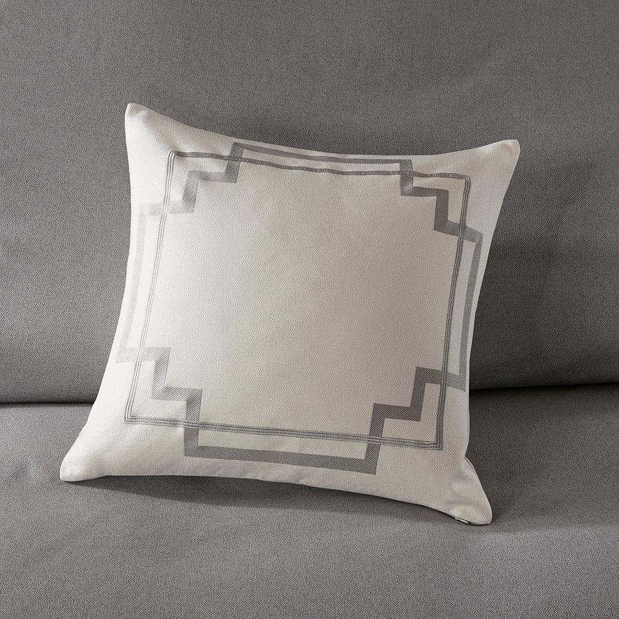 Olliix.com Comforters & Blankets - Savoy Comforter Set Gray Queen