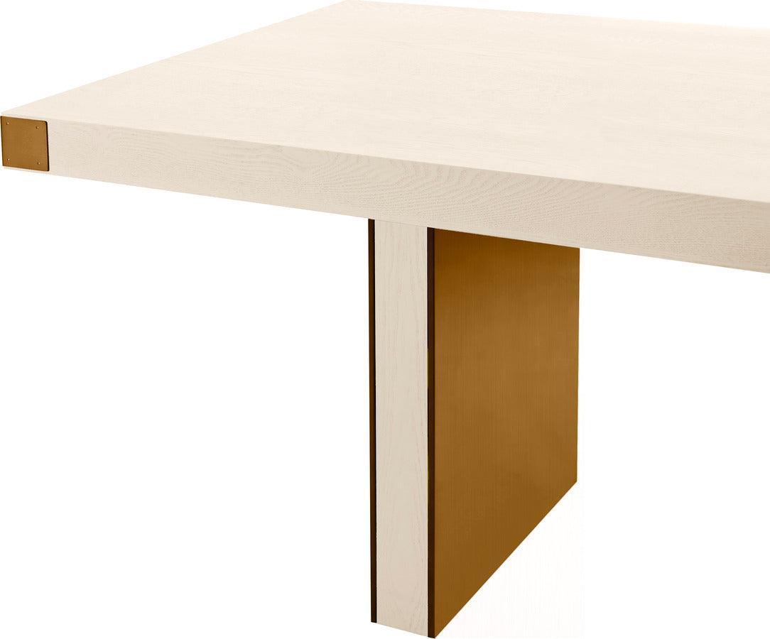 Tov Furniture Dining Tables - Selena Cream Ash Dining Table