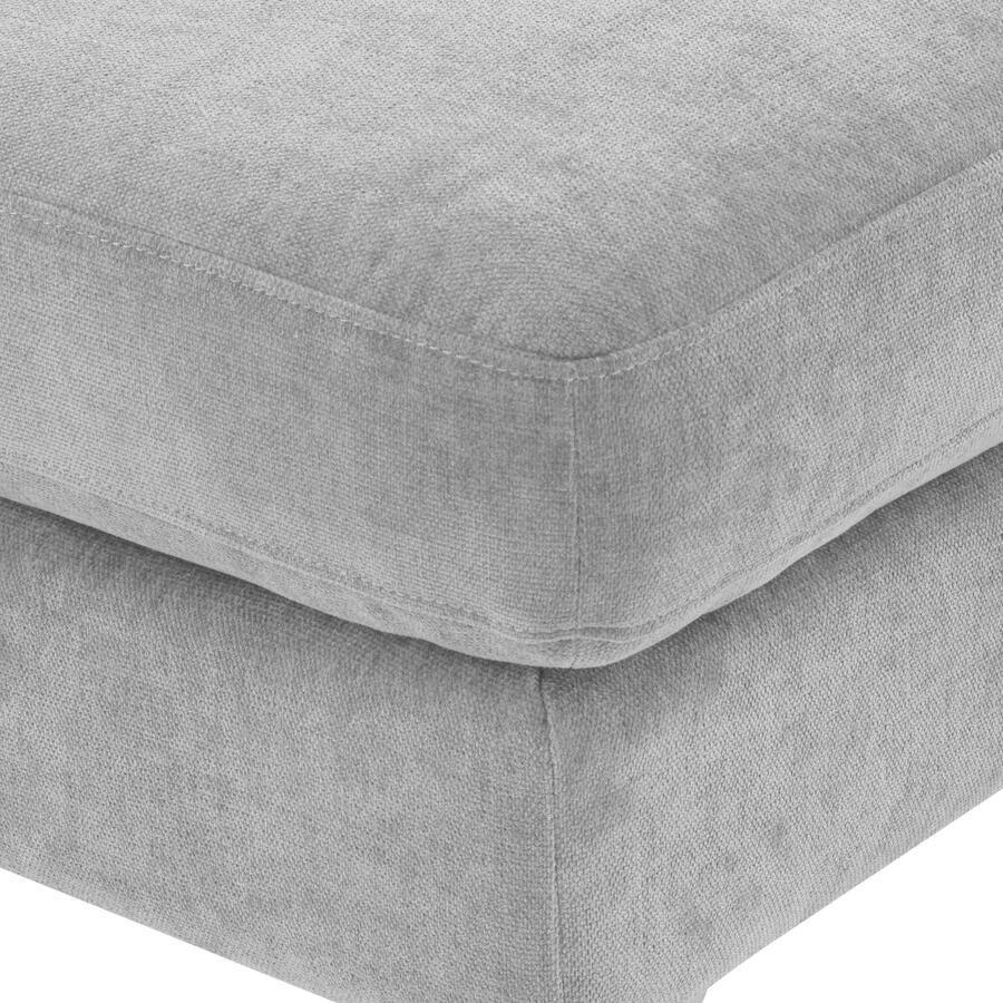 Tov Furniture Ottomans & Stools - Serena Gray Velvet Ottoman
