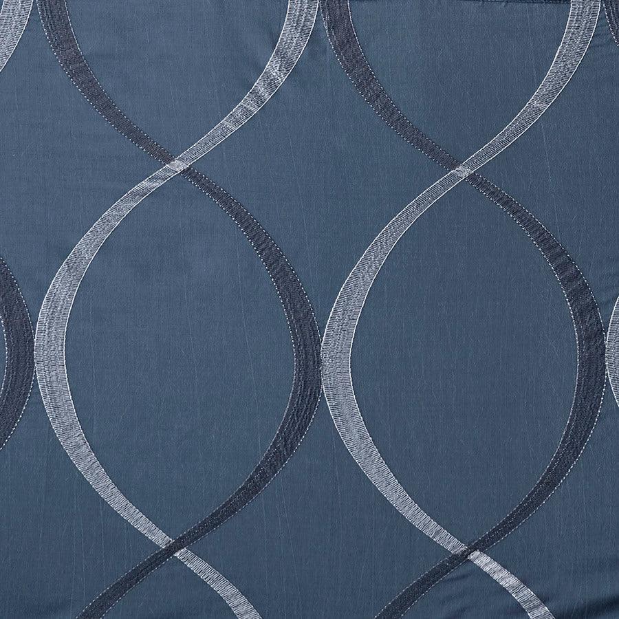 Olliix.com Shower Curtains - Serendipity Shower Curtain Navy