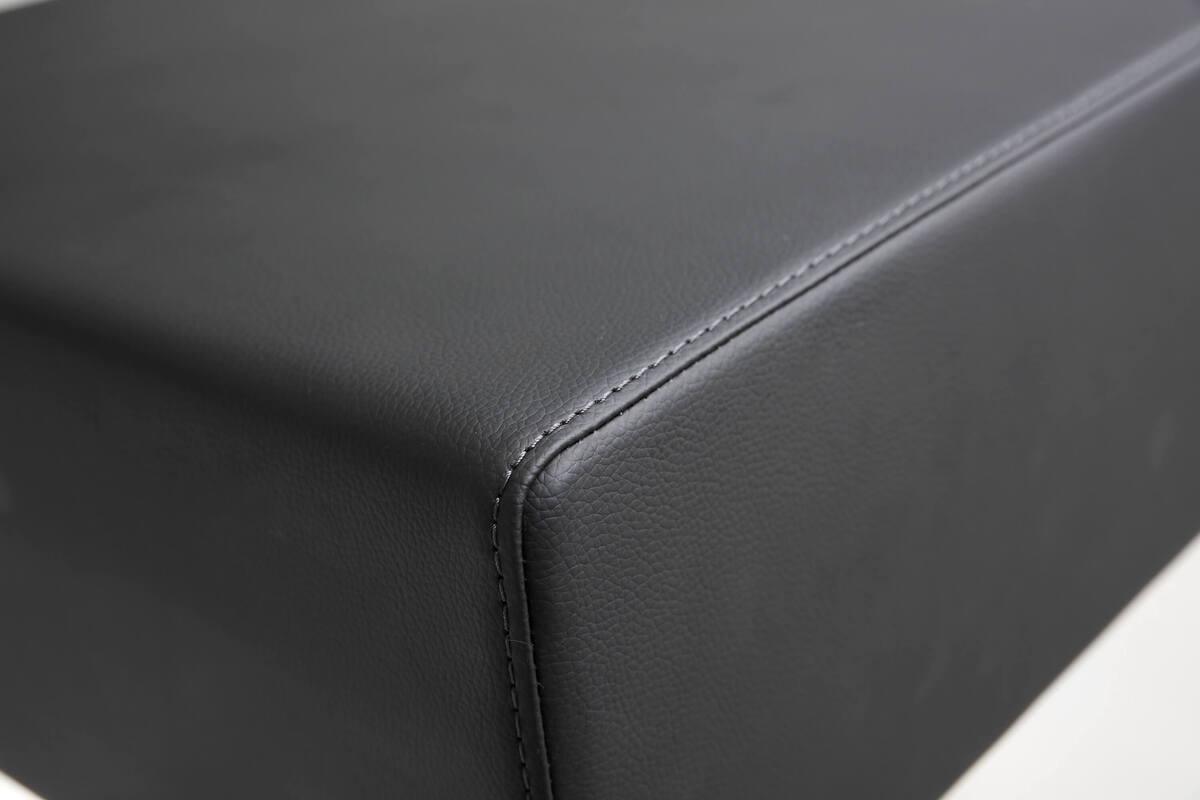 Tov Furniture Barstools - Seville Black Stainless Adjustable Barstool