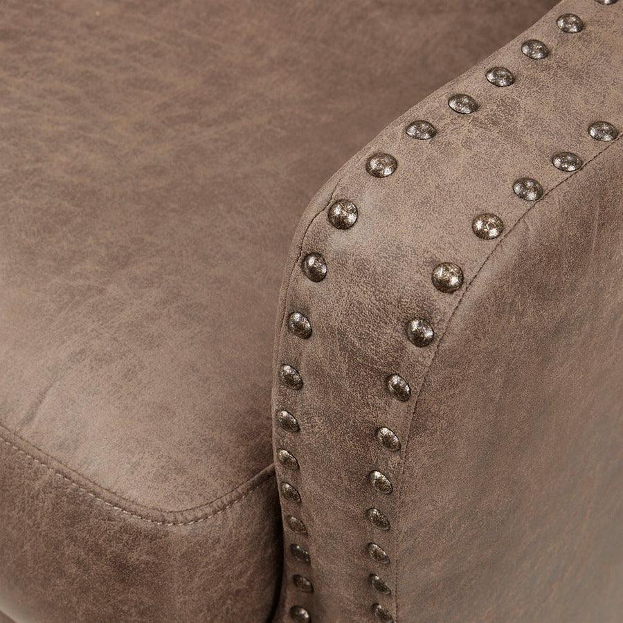 Olliix.com Accent Chairs - Shasta Accent Chair Brown