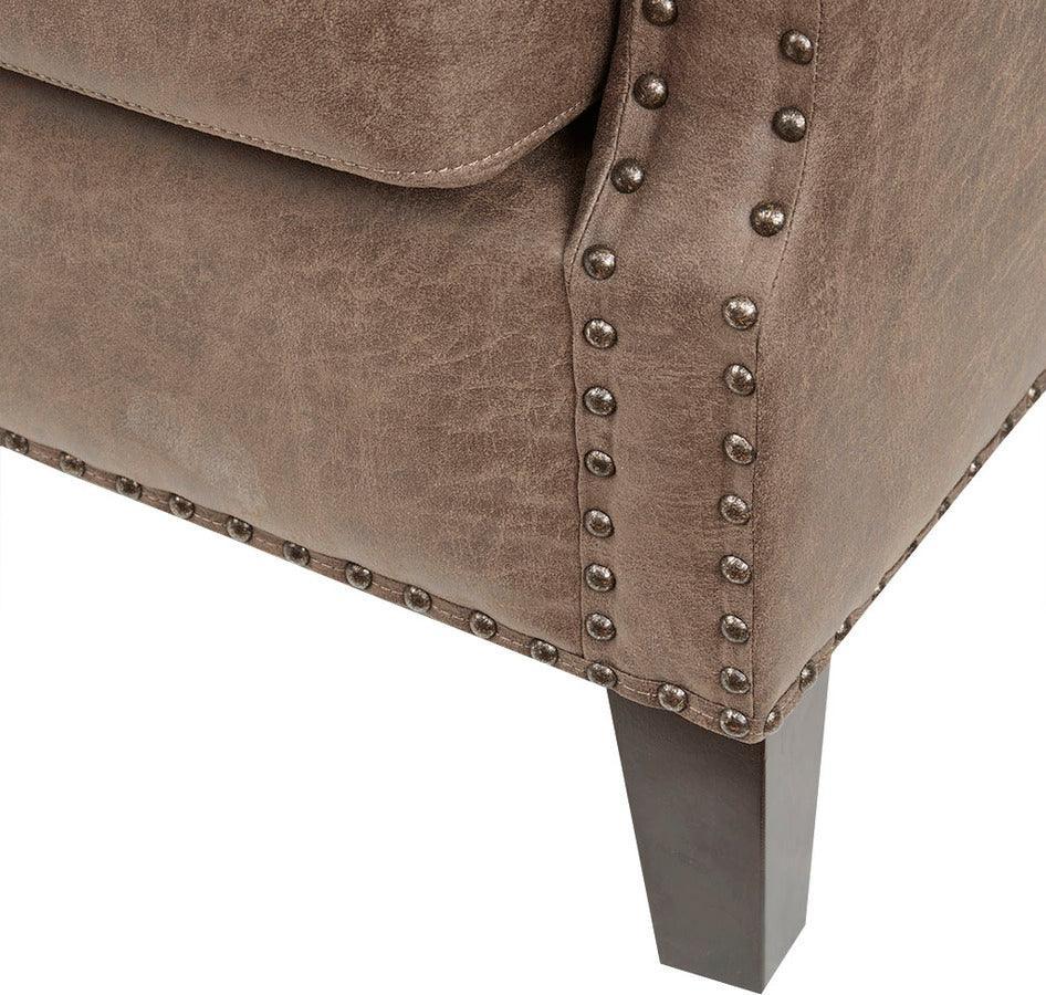Olliix.com Accent Chairs - Shasta Accent Chair Brown