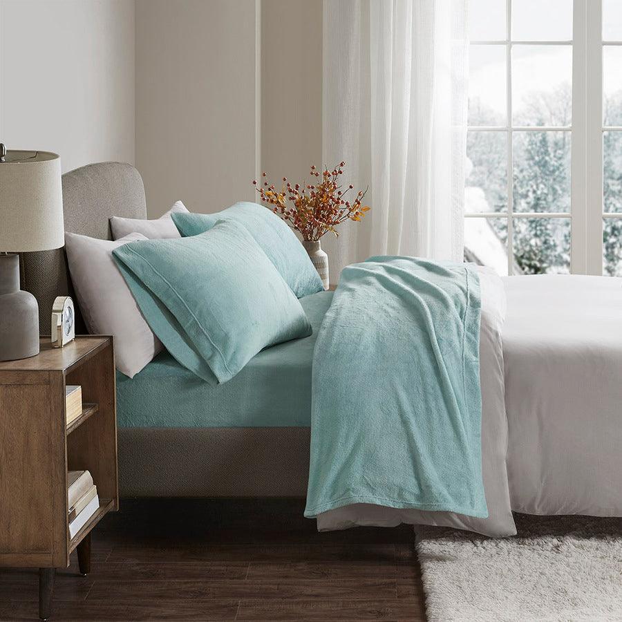 Olliix.com Sheets & Sheet Sets - Sheet Set Aqua BL20-0603