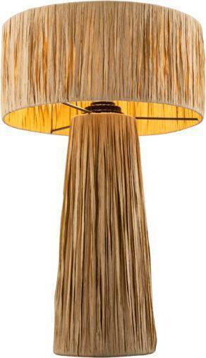 Tov Furniture Table Lamps - Shelby Rafia Table Lamp Natural