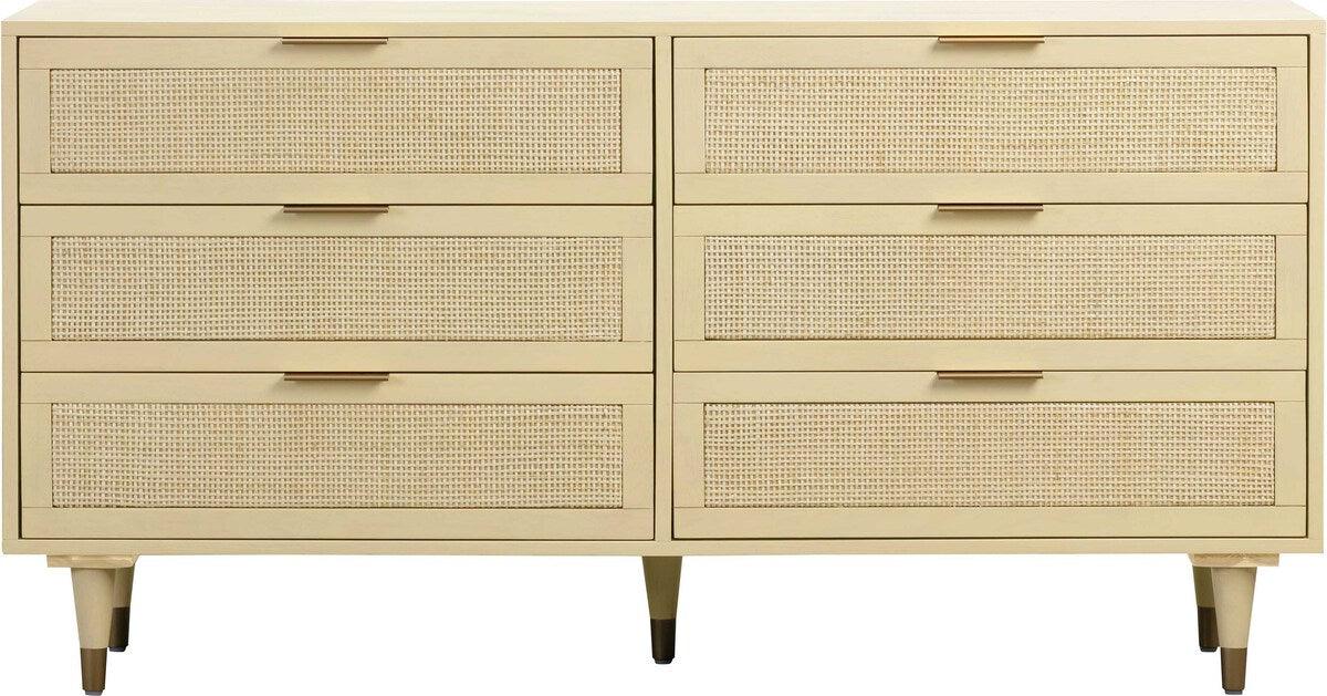 Tov Furniture Dressers - Sierra Buttermilk 6 Drawer Dresser