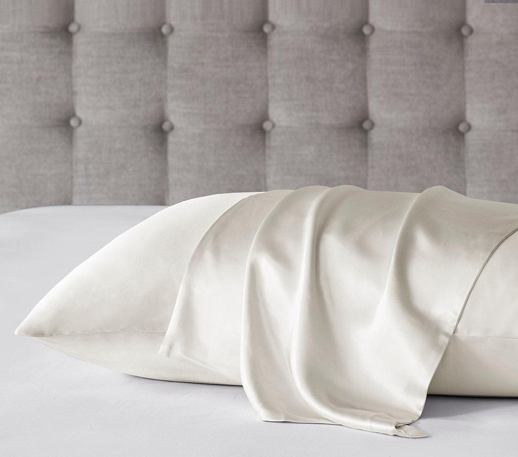 Olliix.com Pillowcases & Shams - Silk King Pillowcase Ivory