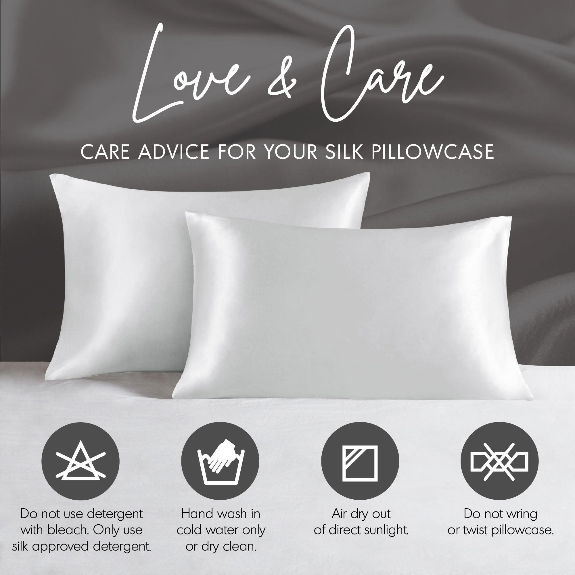 Olliix.com Pillowcases & Shams - Silk King Pillowcase Ivory