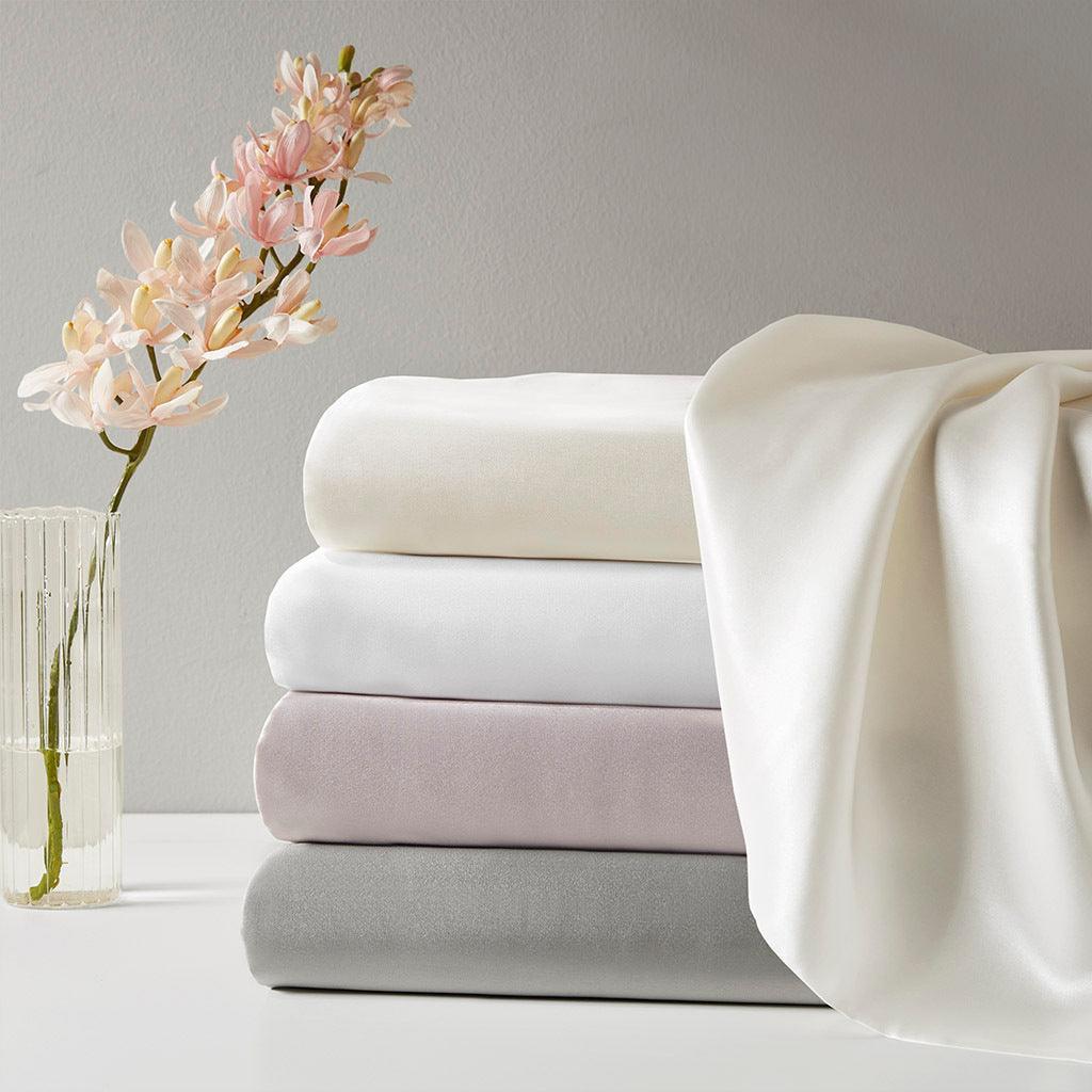 Olliix.com Pillowcases & Shams - Silk King Pillowcase Ivory