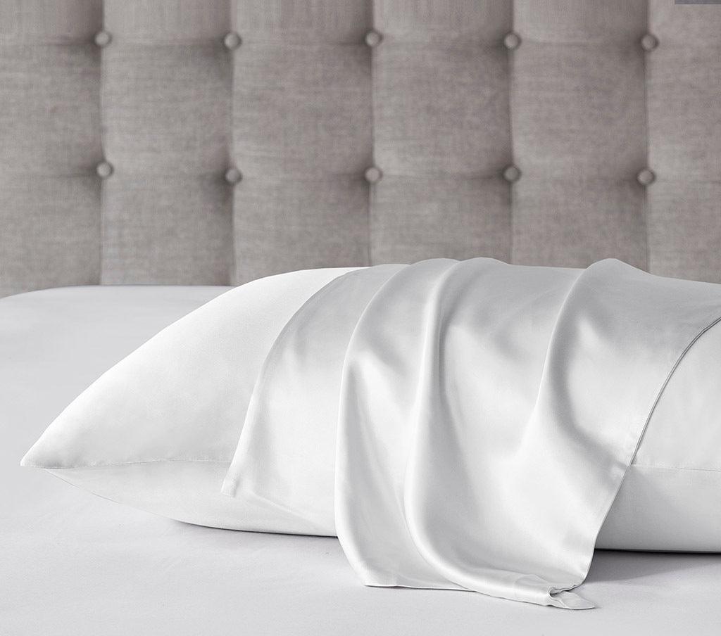 Olliix.com Pillowcases & Shams - Silk Standard Pillowcase White