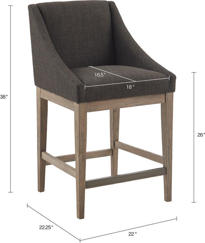 Olliix.com Barstools - Simon Counter Stool Reclaimed Gray