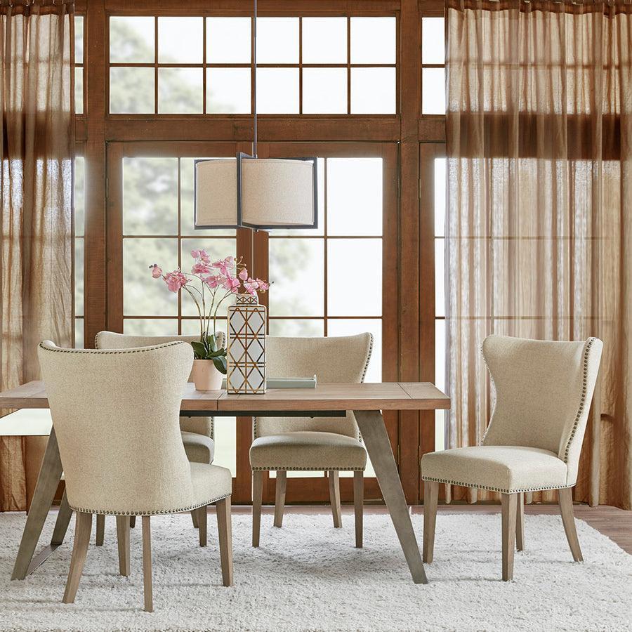 Olliix.com Dining Chairs - Skylar Dining Side Chair Cream (Set of 2)