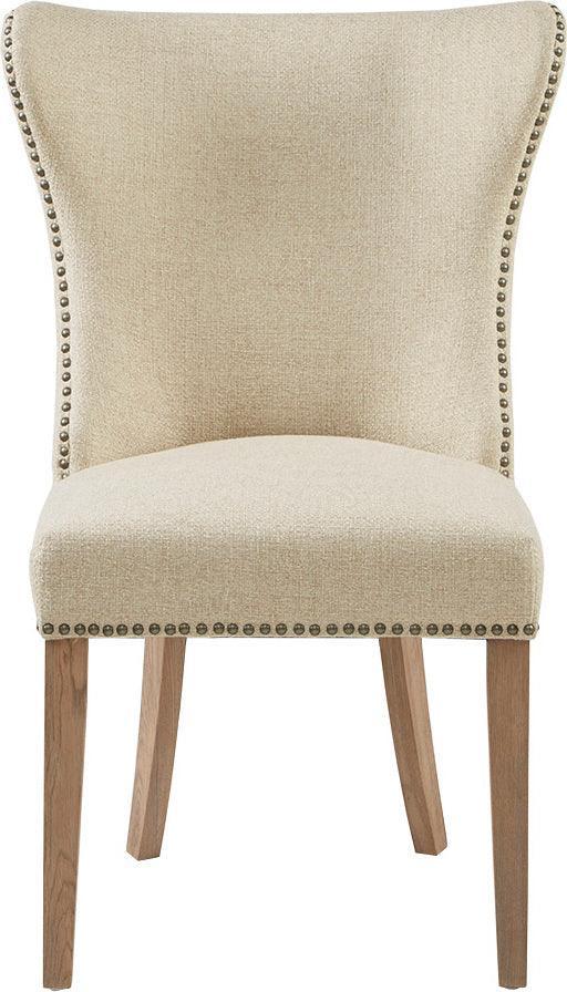 Olliix.com Dining Chairs - Skylar Dining Side Chair Cream (Set of 2)