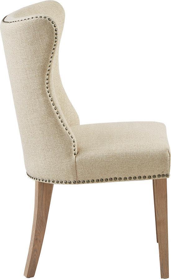 Olliix.com Dining Chairs - Skylar Dining Side Chair Cream (Set of 2)