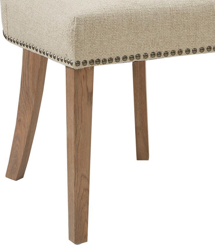 Olliix.com Dining Chairs - Skylar Dining Side Chair Cream (Set of 2)