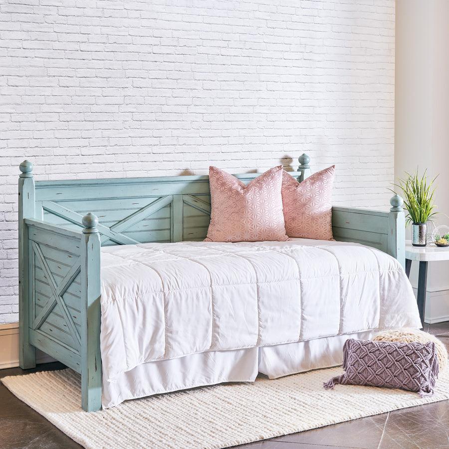 Elements Daybeds - Skylar Twin Daybed in Distressed Blue