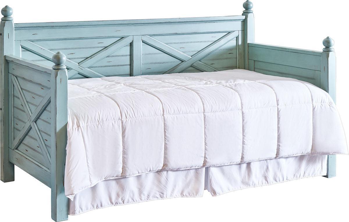 Elements Daybeds - Skylar Twin Daybed in Distressed Blue