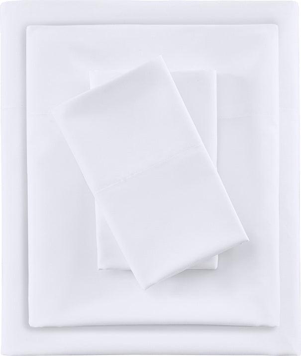 Olliix.com Sheets & Sheet Sets - Smart Cool Microfiber Full Sheet Set White