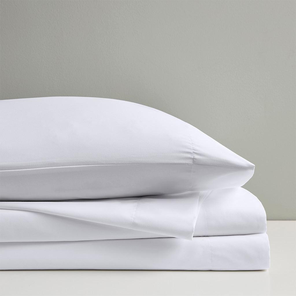 Olliix.com Sheets & Sheet Sets - Smart Cool Microfiber King Sheet Set White