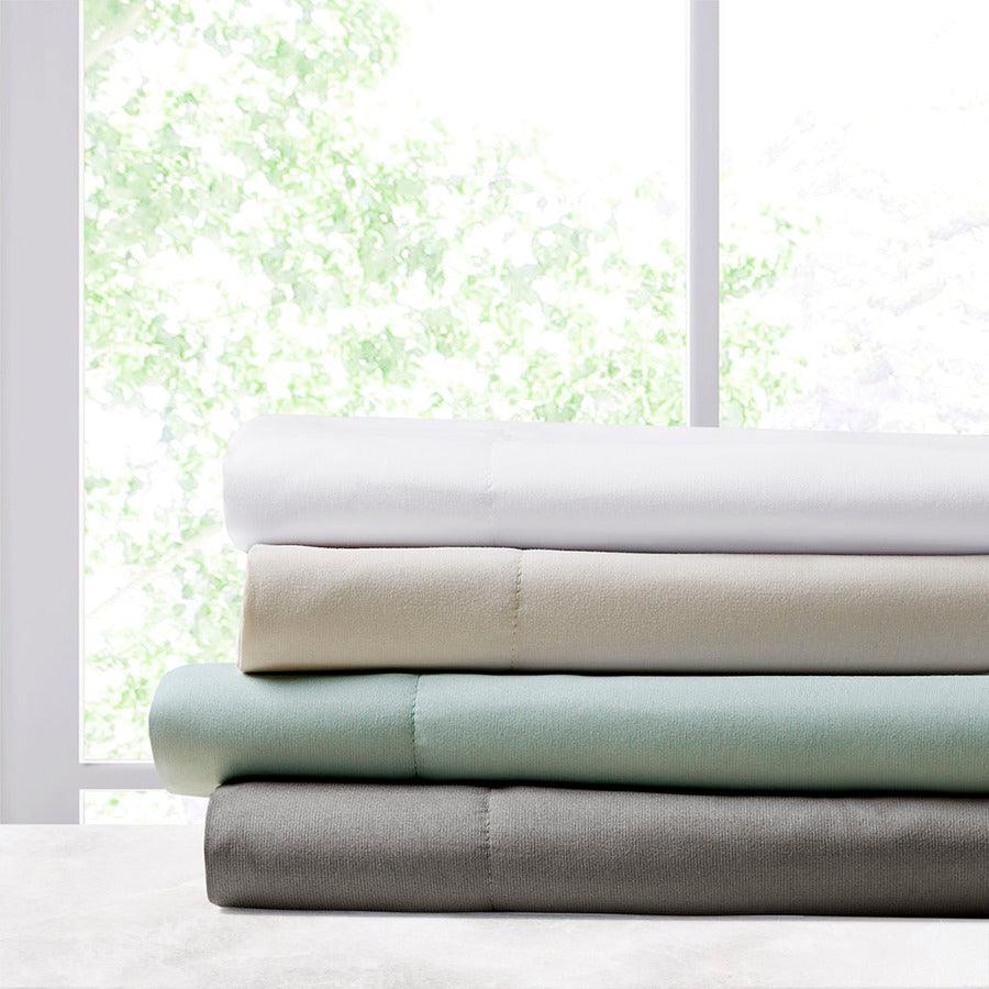 Olliix.com Sheets & Sheet Sets - Smart Cool Microfiber Sheet Set Twin Blue