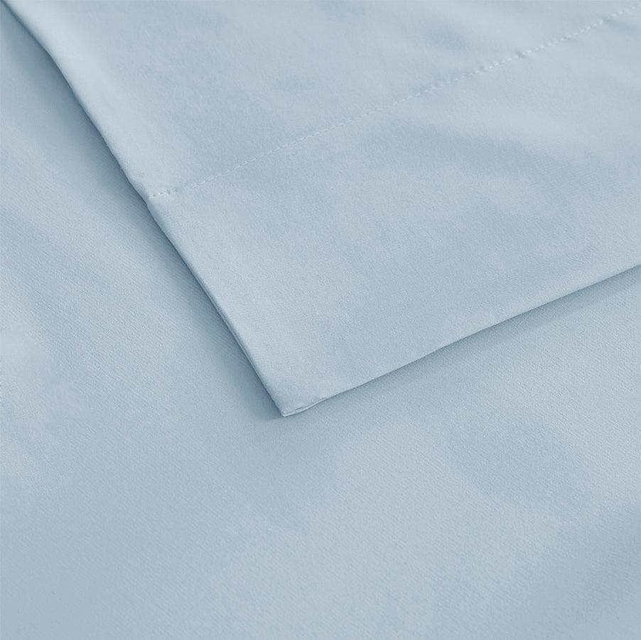 Olliix.com Sheets & Sheet Sets - Smart Cool Microfiber Sheet Set Twin Blue