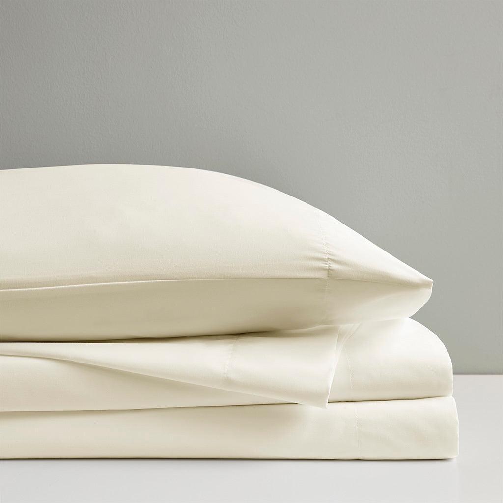 Olliix.com Sheets & Sheet Sets - Smart Cool Microfiber Twin Sheet Set Ivory