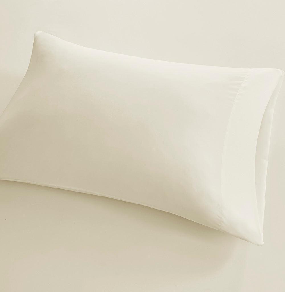 Olliix.com Sheets & Sheet Sets - Smart Cool Microfiber Twin Sheet Set Ivory