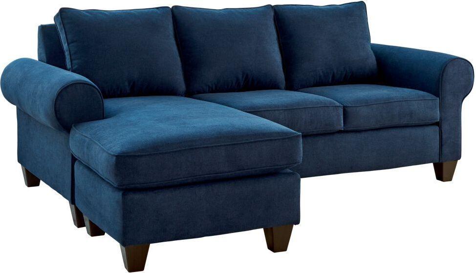 Elements Sectional Sofas - Sole Chofa in Jessie Navy