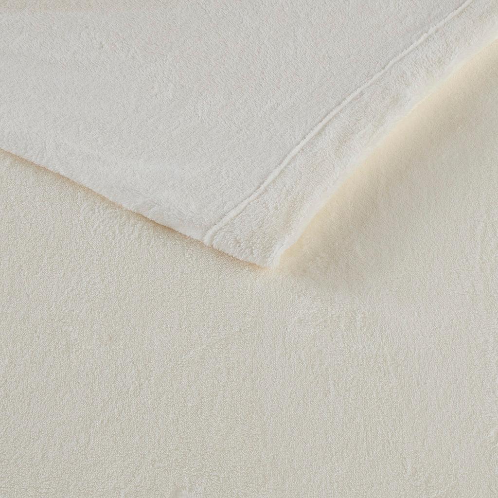 Olliix.com Sheets & Sheet Sets - Soloft Plush Full Sheet Set Ivory