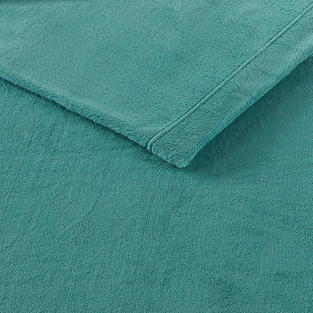 Olliix.com Sheets & Sheet Sets - Soloft Plush Queen Sheet Set Teal