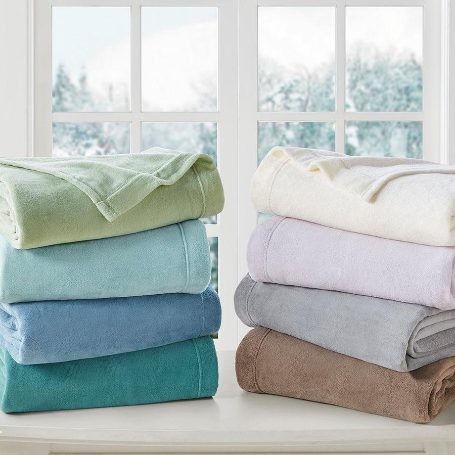 Olliix.com Sheets & Sheet Sets - Soloft Queen Micro Plush Sheet Set Ivory