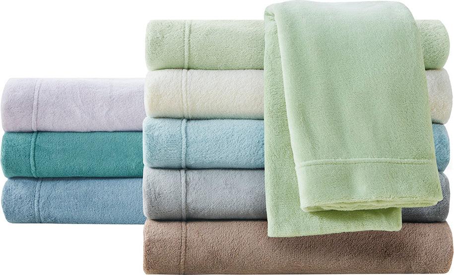 Olliix.com Sheets & Sheet Sets - Soloft Queen Micro Plush Sheet Set Ivory