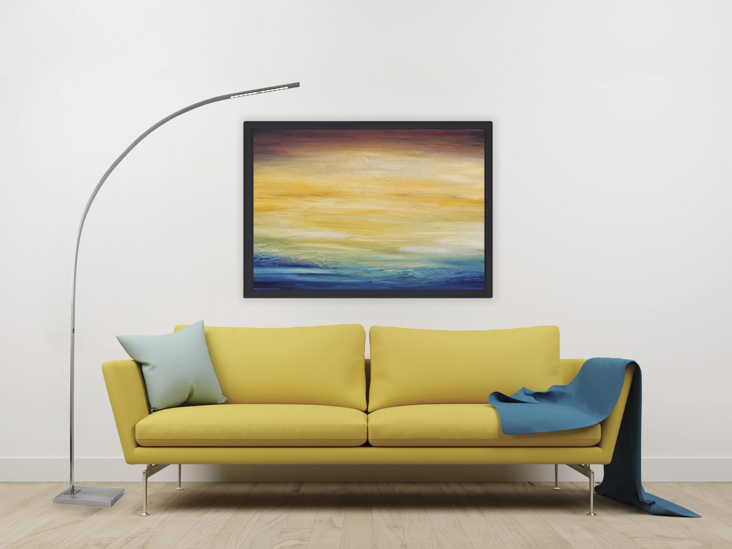 Adesso Floor Lamps - Sonic LED Arc Lamp Brushed Steel
