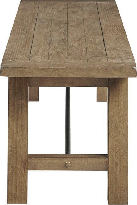 Olliix.com Benches - Sonoma Dining Bench Reclaimed Gray