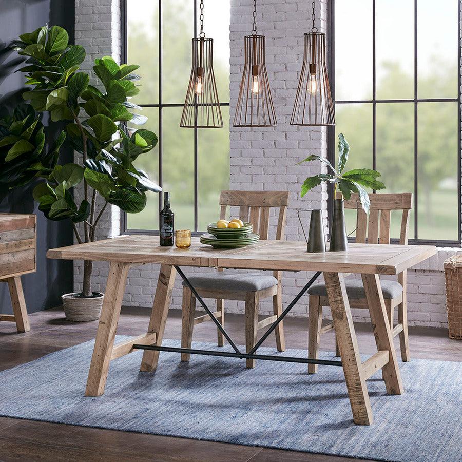 Olliix.com Dining Tables - Sonoma Industrial Dining Table 72"W x 36"D x 30"H Natural