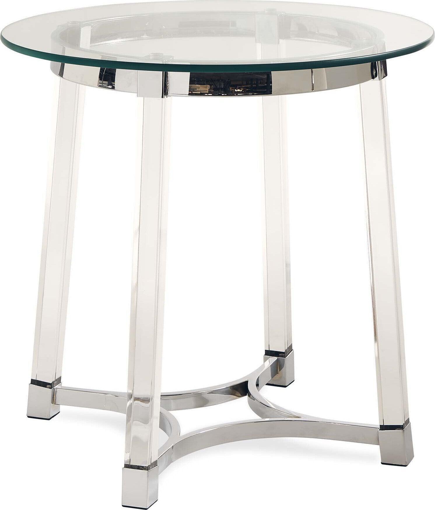 Elements Side & End Tables - Sophia End Table Clear