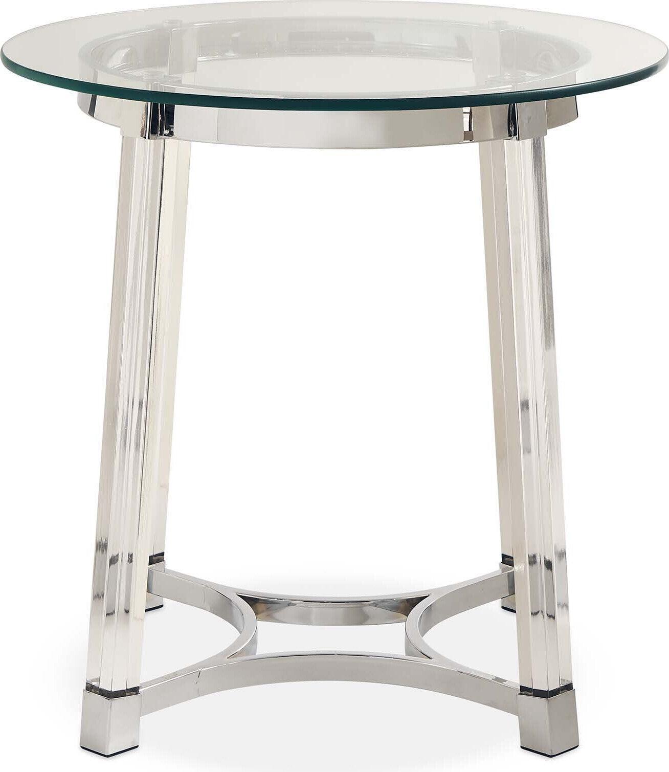 Elements Side & End Tables - Sophia End Table Clear