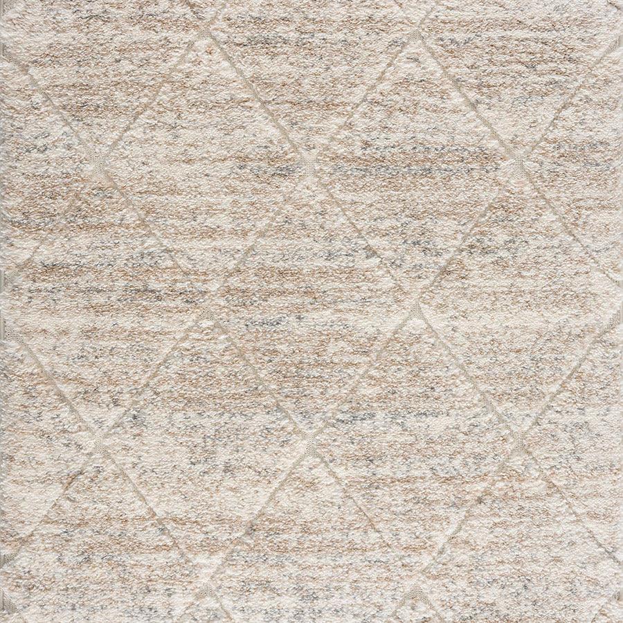 Olliix.com Indoor Rugs - Sophia Transitional Talas Shag Area Rug 8x10' Cream