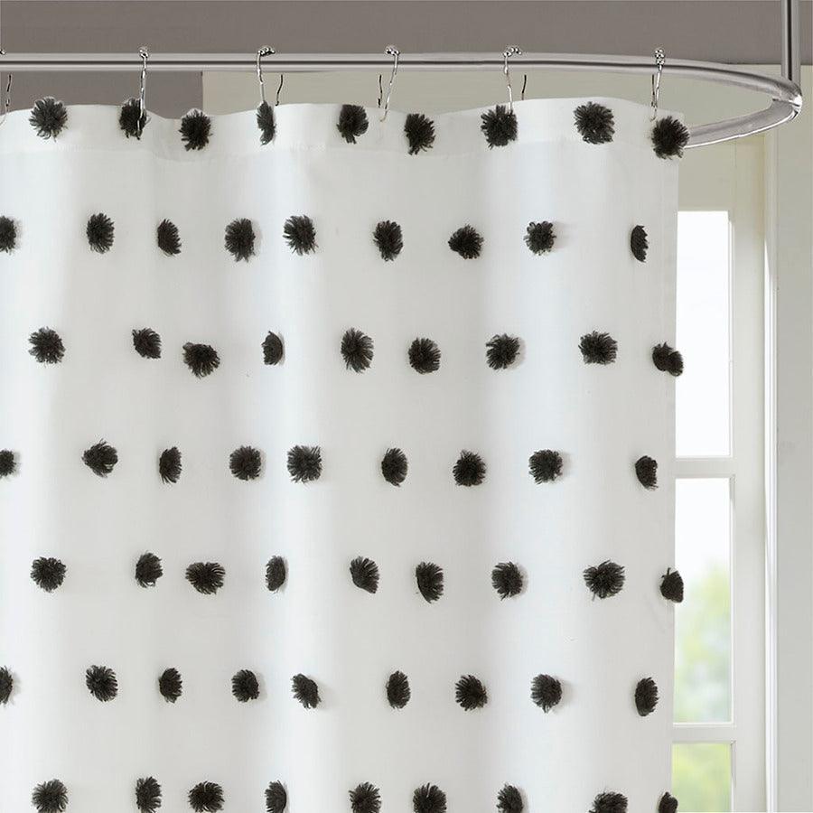 Olliix.com Shower Curtains - Sophie Shower Curtain Black