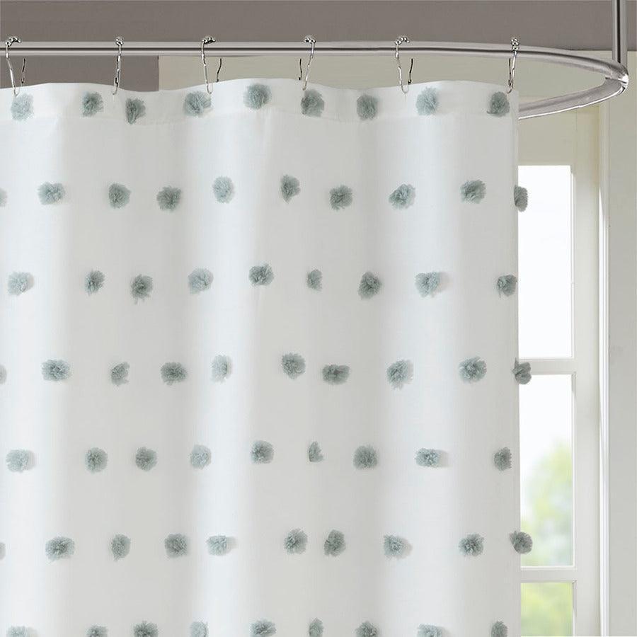 Olliix.com Shower Curtains - Sophie Shower Curtain Dusty Blue