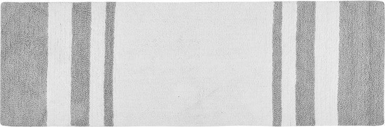 Olliix.com Bath Rugs - Spa 24" Cotton Bath Rug Grey