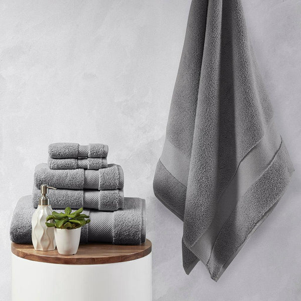 Charcoal bath towel 2025 set