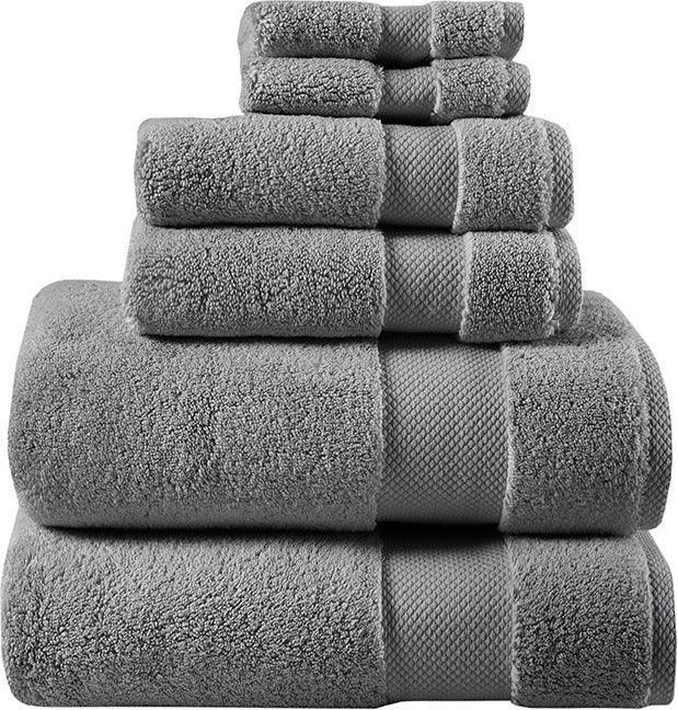 Olliix.com Bath Towels - Splendor Bath Towel Charcoal