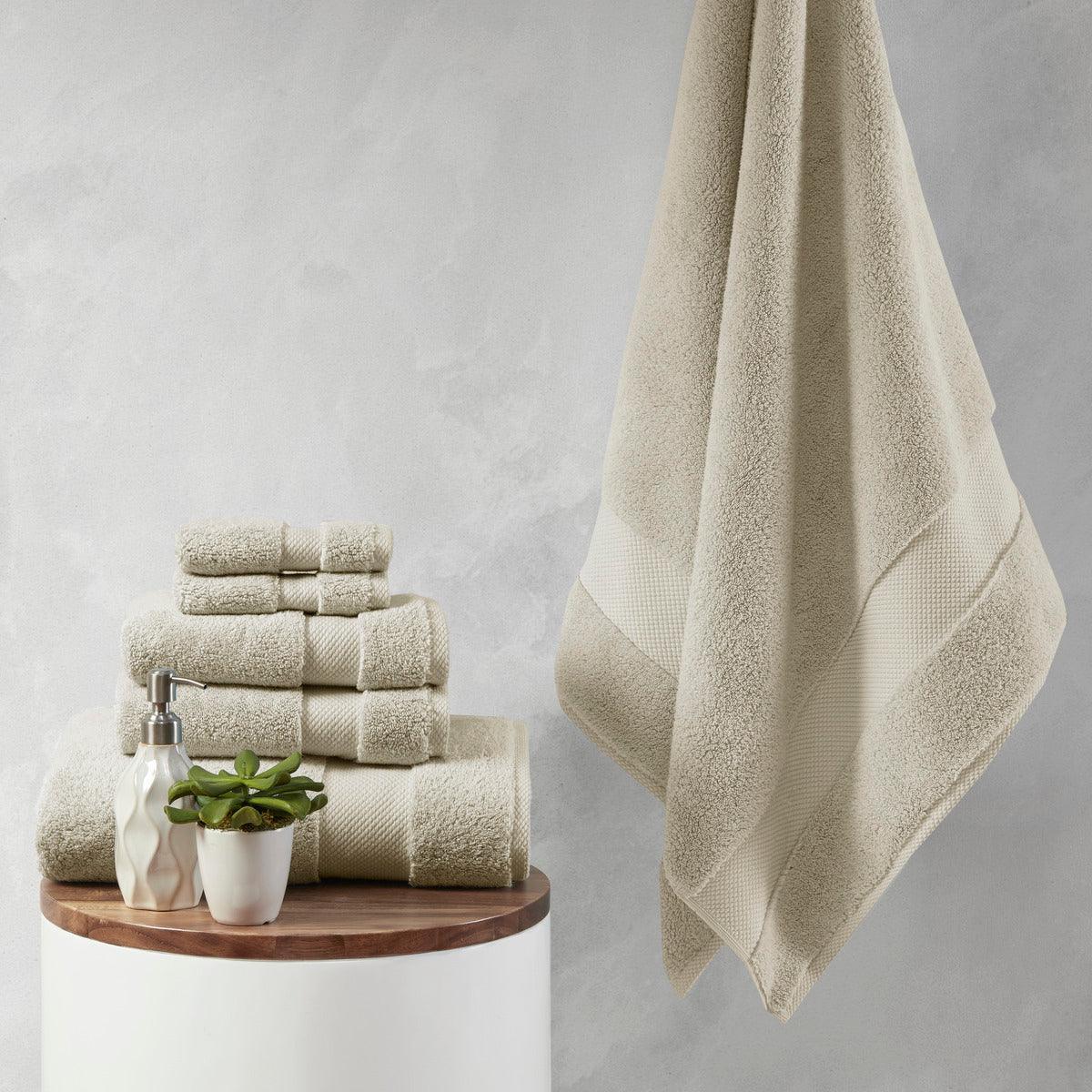 Olliix.com Bath Towels - Splendor Bath Towel Taupe