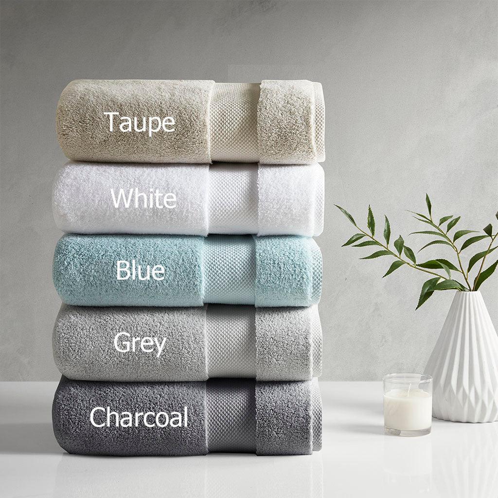 Olliix.com Bath Towels - Splendor Bath Towel White