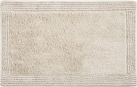 Olliix.com Bath Rugs - Splendor Modern 1 Cotton Tufted 3000 GSM Reversible Bath Rug 20x20" Gray