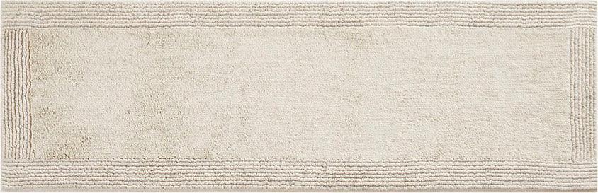 Olliix.com Bath Rugs - Splendor Modern 1 Cotton Tufted 3000 GSM Reversible Bath Rug 20x20" Gray