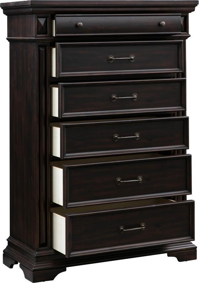 Tov Furniture Chest of Drawers - Stamford Brown Chest