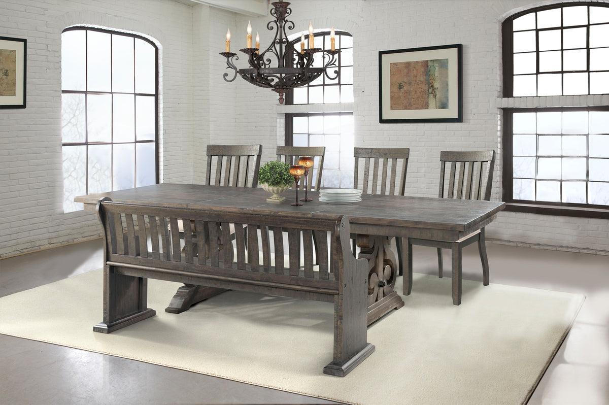 Elements Benches - Stanford Pew Bench Smokey Walnut